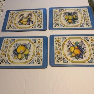 Metropolitan Museum of Art "Swiss Tile" placemats manufactured by Jason Products